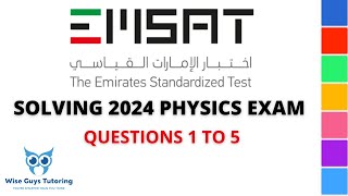 EmSAT Physics 2024 Sample Test Questions 15  Detailed explanations and tricks [upl. by Wade713]