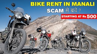 Manali Bike Rent  Complete Information  Be Aware From Scams Rental Bikes [upl. by Pendleton]