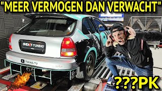 ONZE K24 TURBO CIVIC AFSTELLEN BIJ SNEAKY TUNING🔥 [upl. by Dnomso]