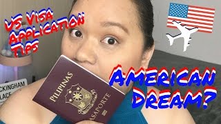 TIP TUESDAY  US VISA APPLICATION TIPS TAGLISH [upl. by Lux25]