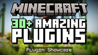 30 Amazing Plugins For Your Minecraft Survival Server [upl. by Nyladnarb417]