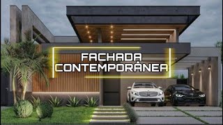 30 FACHADAS DE CASAS CONTEMPORÃ‚NEA  TENDÃŠNCIA 2022 DE FACHADAS CONTEMPORÃ‚NEAS [upl. by Iharas]