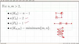 Video74 Vertex Connectivity and Edge Connectivity definition [upl. by Relyks]