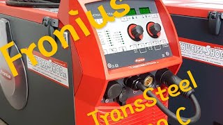 Welding machine unboxing amp test Fronius TransSteel 2700 C [upl. by Athalee]