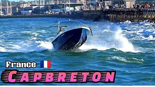 💯 GROS COEFFICIENT DANS LA PASSE DE CAPBRETON DU SPECTACLE EN PERSPECTIVE POUR LES BATEAUX 🌊💨🇨🇵 [upl. by Ansley]