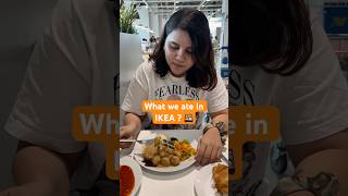 What we ate in IKEA🍱🧐 ikeafood ikeavlog swedishfood [upl. by Sidhu]