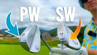 Beginner Golf 101 Short Game Putter vs Pitching Wedge Golf Tip [upl. by Venn]