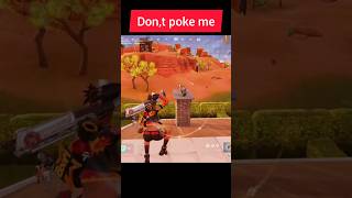 TNT Dont poke me Fortnite ZERO BUILD shorts [upl. by Cornish53]