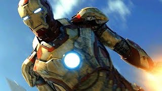 Iron Man Plane Rescue Scene  Iron Man 3 2013 Movie CLIP HD [upl. by Amabil]