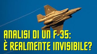 F35 Quanto è difficile rilevarlo Calcolo la RCS [upl. by Britney591]