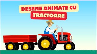 🚜Desene animate cu TRACTOARE 🚜 video pentru copii [upl. by Ahcsim]