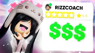 So I Hired a RIZZ COACH to Pull ROBLOX Girls [upl. by Zoldi]