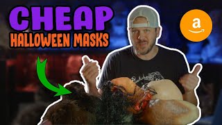 I Bought Cheap Amazon Halloween Masks So You Dont Have To [upl. by Fulvia]