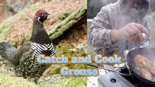 Caza y Cocina de la GALLINA De las altas Montañas Dusky Grouse Hunt [upl. by Osber]