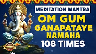 LIVE  Gum Ganapataye 108 Times  Meditative Ganesh Mantra Positive Vibes Health Prosperity Srivani [upl. by Iana444]