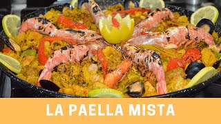 Paella Mista di Carne e Pesce [upl. by Rhianna]