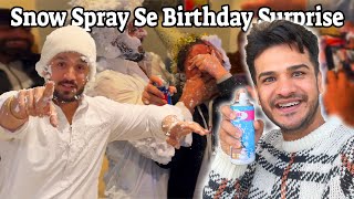 Rajab Ko Birthday Surprise Main Burfo Burfi Kar Diya 😂  New Year Trip Ki Tyari [upl. by Laughry]