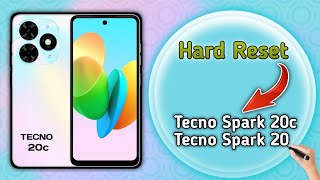 Tecno Spark 20c hard reset  Tecno Spark 20 hard reset  tecno spark 20c forgot password  No PC [upl. by Ffilc]