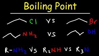 Boiling Point of Organic Compounds [upl. by Launamme]