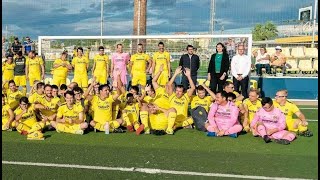 La Asociación Exfutbolistas del Villarreal CF en el 10º aniversario del EDI Villarreal [upl. by Ettigirb727]