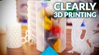 How to create transparent 3D prints [upl. by Einahpehs]