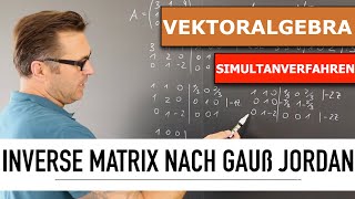 Reguläre invertierbare oder nichtsinguläre Matrix  Simultanverfahren  3x3 Matrix  Inverse Matrix [upl. by Lelia]