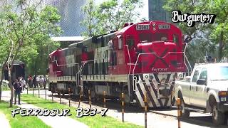 Ferrosur Máquinas solas en Polanco venían por el Chepe [upl. by Gorges]