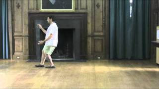 Tai Chi Chuan Yang Style Short Form Facing Away [upl. by Curtice902]