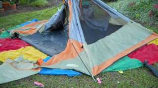 Ten Minute Tent Magellan 9x7 Dome Solo Pitch 71610 [upl. by Onailimixam]