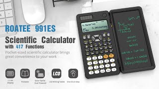 ROATEE Upgraded 991ES Scientific Calculator  100k Bonuses in Description [upl. by Ssepmet]