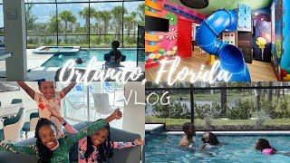 FLORIDA VLOG  Staying at a 9 BEDROOM VILLA in Orlando [upl. by Swords630]