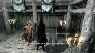 Skyrim  Become Thane of Winterhold [upl. by Philbin235]