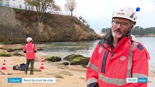 Quand la mer attaque le littoral les communes sadaptent à lérosion des falaises [upl. by Pandora928]