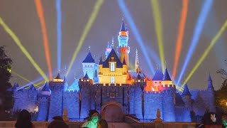 NEW Castle Lighting for Pixar Fest 2024  Disneyland [upl. by Wolram]