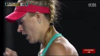 Angelique Kerber VS Serena Williams Highlight 2016 Australian Open Final [upl. by Elletnwahs962]