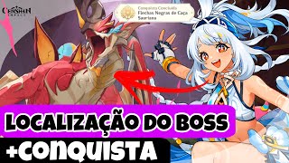 LOCALIZAÇÃO BOSS DA MUALANI  CONQUISTA GENSHIN 50 [upl. by Bowman]