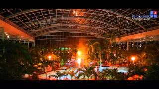 Badewelt Sinsheim Indoor Pyroshow zum Event Feuer amp Eis [upl. by Simson834]