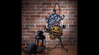 Canvas Project  Hanging Halloween Ornament [upl. by Kelson]