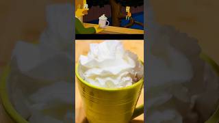 Mr Flanders Hot Chocolate from The Simpsons shorts [upl. by Aihsein]