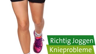 Joggen für Anfänger – Knieprobleme [upl. by Salguod]