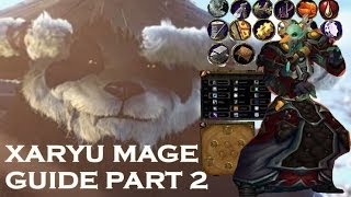 Xaryu  54 Mage Guide  Rotation and Positioning  2  4 [upl. by Xila]