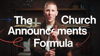 RULES For Church Announcements You Should Follow [upl. by Bowerman]