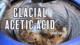 Pure Acetic Acid from Vinegar [upl. by Nasia559]