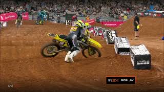 WSX Australian GP  SX2 Race Highlights [upl. by Nunciata73]