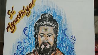 kishore maruthuvar is live sri agasthiar magarishi painting [upl. by Zenda]