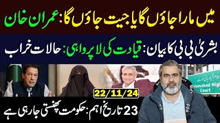 Imran Khan and Bushra Bibi Statement  23 Date Important  Imran Riaz Khan VLOG [upl. by Rakabuba]