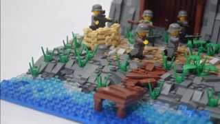 LEGO WW2 MOC Operation husky Contest entry [upl. by Dnaltroc]