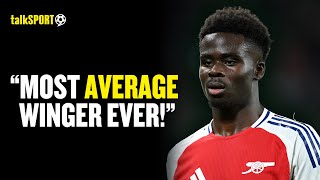 quotSAKA HAS BEEN FOUND OUTquot 🤬 Chelsea Fan BLASTS The Media For Overhyping AVERAGE Players Like Saka [upl. by Lebaron901]