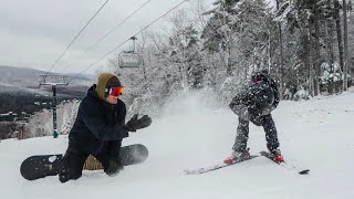 1st SkiRide Day of the YearBretton Woods New Hampshire [upl. by Jemy]