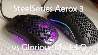 SteelSeries Aerox 3 vs Glorious Model O Which One Should You Buy [upl. by Hollah928]